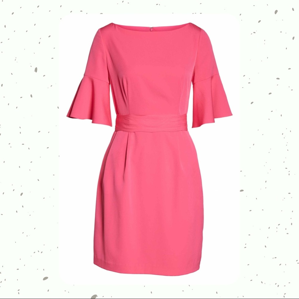 Hot Pink Long Sleeve Dress - Never Worn